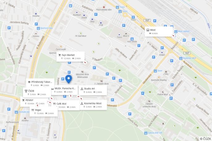 Prodej, Byt 3+1, Most