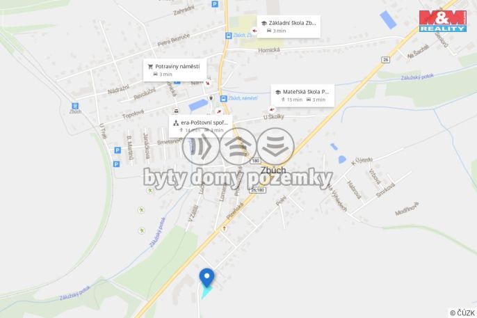 Prodej, Pozemek k bydlení, Zbůch