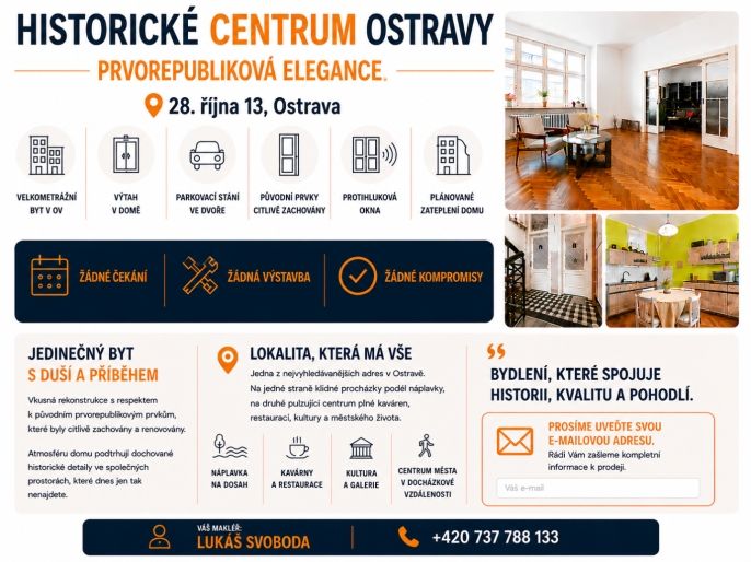 Prodej, Atypický byt, Ostrava