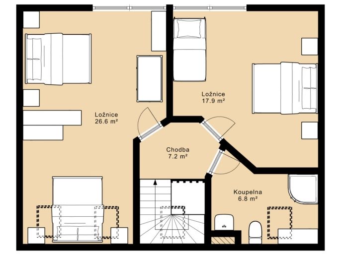 Prodej, Rodinný dům, Lipno nad Vltavou