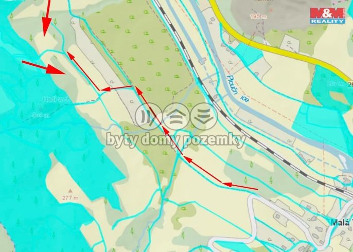 Prodej, Louka, Malá Veleň