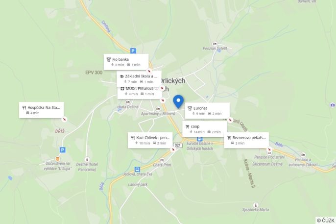 Prodej, Chalupa, Deštné v Orlických horách