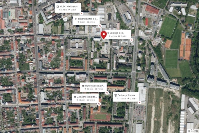 Pronájem, Byt 2+kk, Pardubice