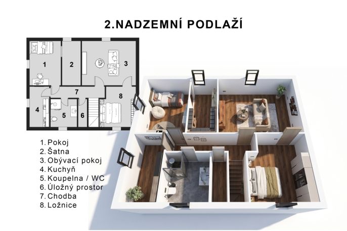 Prodej, Rodinný dům, Kladno