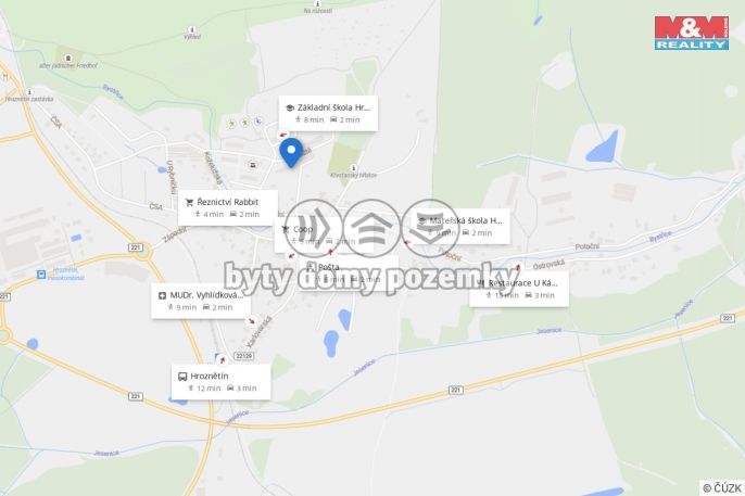 Prodej, Byt 4+1, Hroznětín