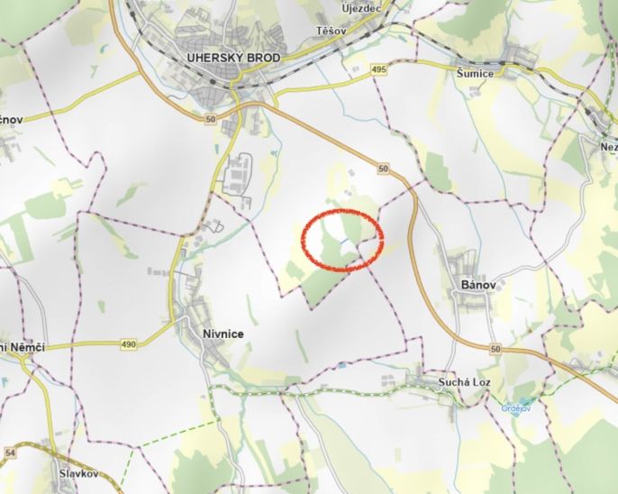 Prodej, Pole, Uherský Brod