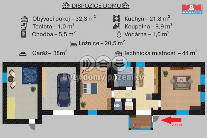 Prodej, Rodinný dům, Rašovice