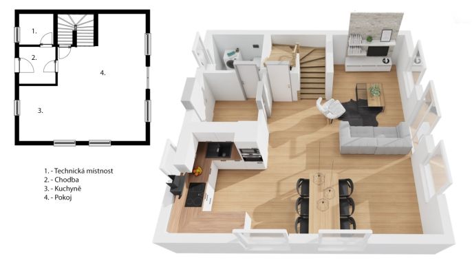 Prodej, Rodinný dům, Kladno