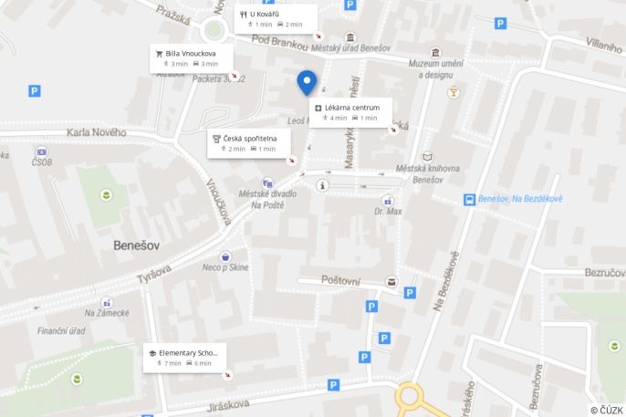 Pronájem, Obchodní objekt, Benešov