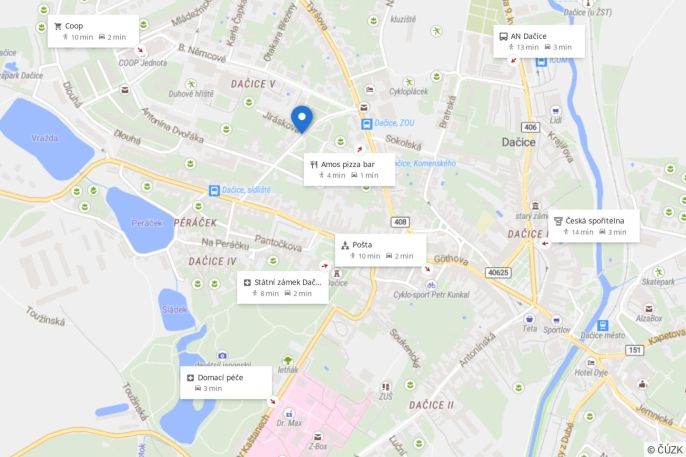 Prodej, Byt 2+1, Dačice