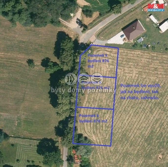 Prodej, Pozemek k bydlení, Cehnice