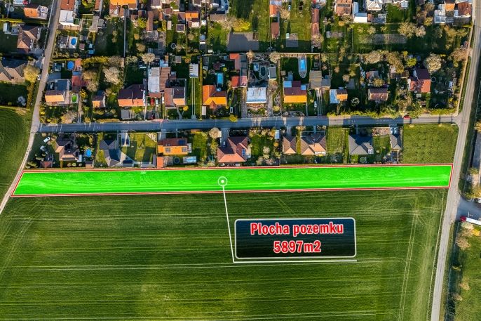 Prodej, Pozemek k bydlení, Moravany