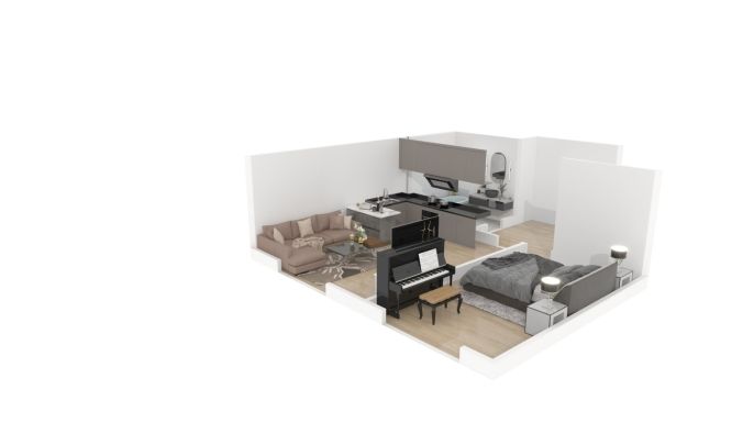 Prodej, Byt 2+kk, Praha