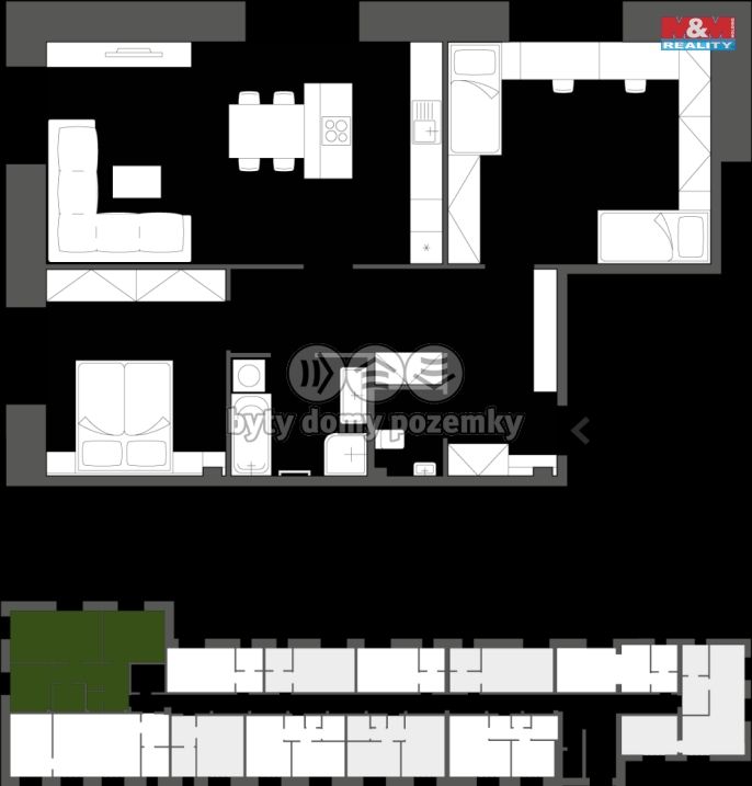 Prodej, Byt 3+kk, Nový Jičín