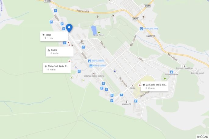 Prodej, Byt 2+1, Rotava