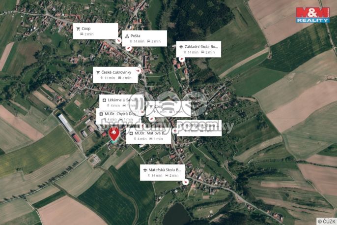 Prodej, Pozemek k bydlení, Bobrová