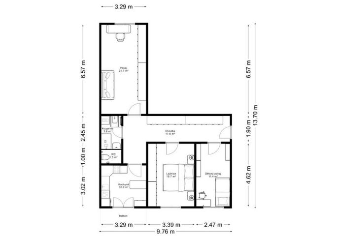 Prodej, Byt 3+1, Olomouc