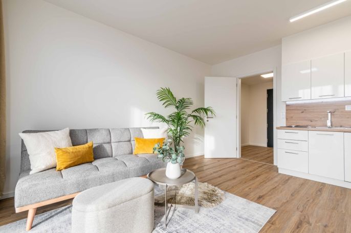 Pronájem, Byt 1+kk, Kladno