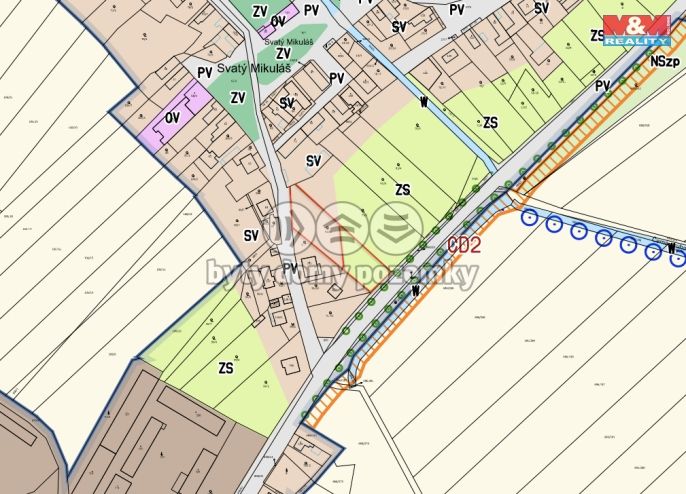 Prodej, Pozemek k bydlení, Svatý Mikuláš