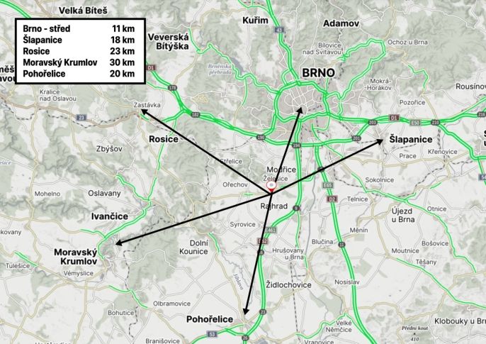 Prodej, Zahrada, Želešice