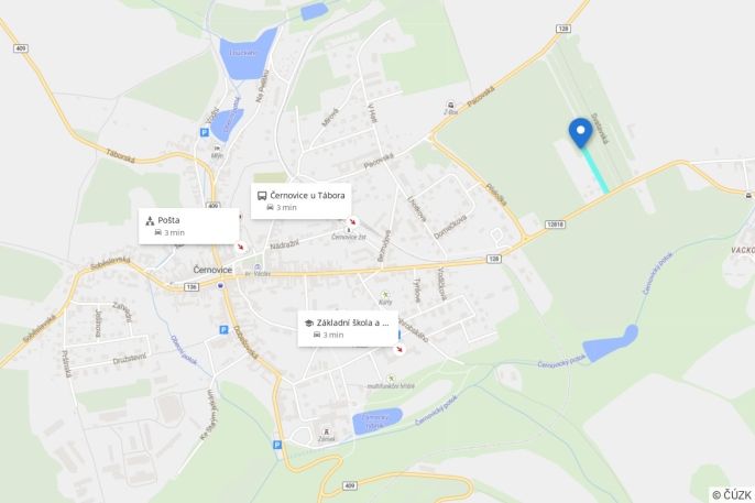 Prodej, Pozemek k bydlení, Černovice