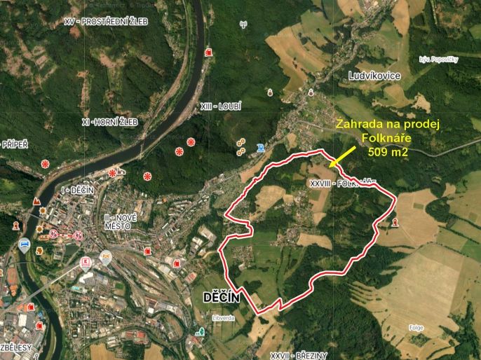 Prodej, Zahrada, Děčín