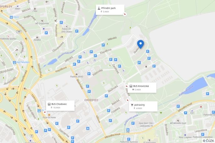 Pronájem, Byt 1+kk, Praha