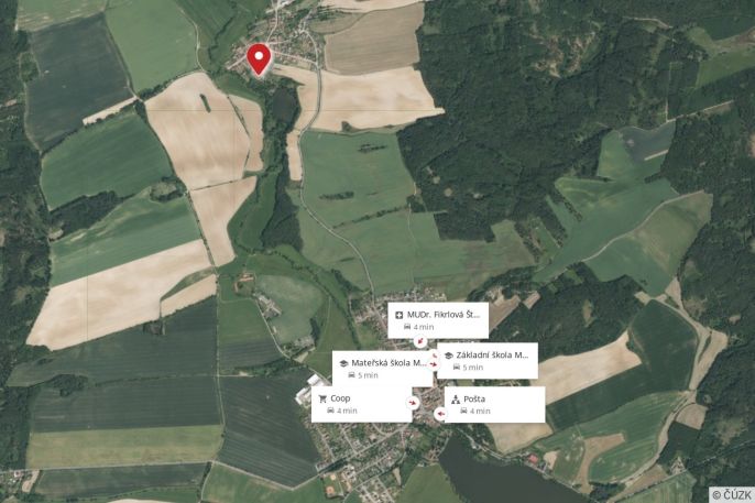 Pronájem, Rodinný dům, Zemětice