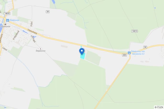 Prodej, Komerční pozemky, Štěpánovice
