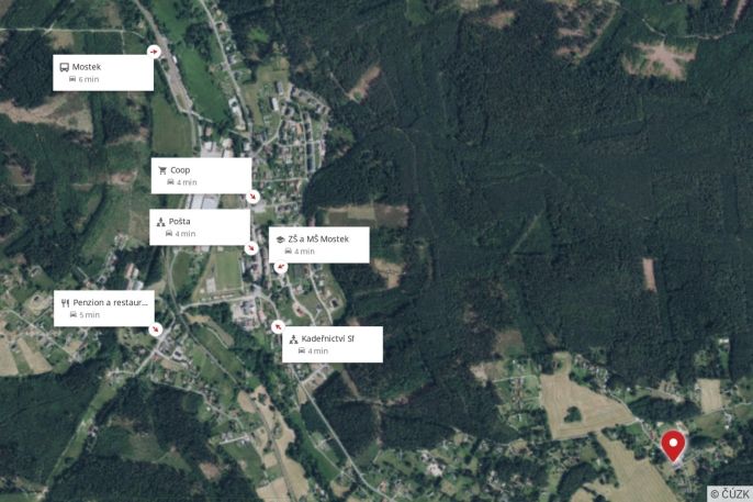 Prodej, Rodinný dům, Mostek