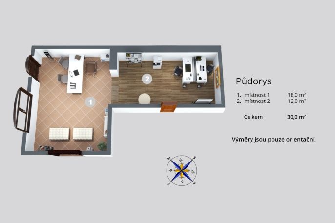 Pronájem, Obchod a služby, Úštěk