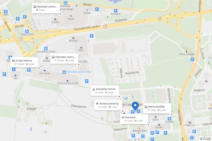 Pronájem, Byt 2+kk, Praha