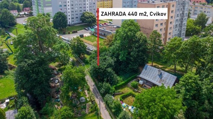 Prodej, Zahrada, Cvikov