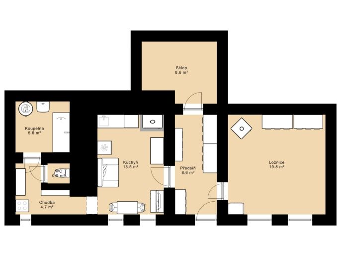 Prodej, Rodinný dům, Horosedly