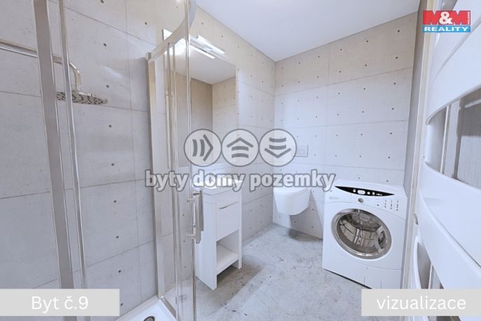 Prodej, Byt 3+kk, Žleby