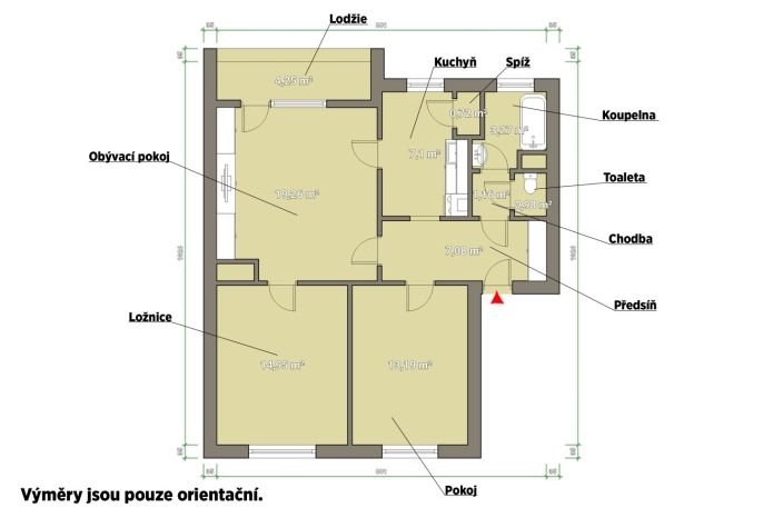 Prodej, Byt 3+1, Klatovy