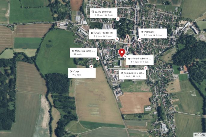 Prodej, Byt 2+kk, Lázně Bělohrad