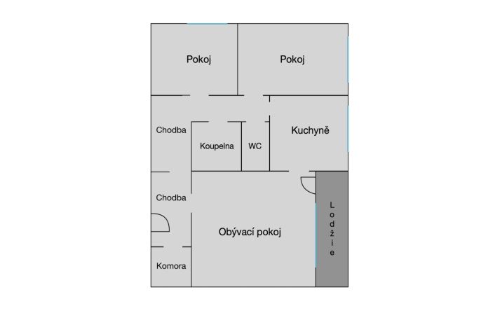 Prodej, Byt 3+1, Orlová