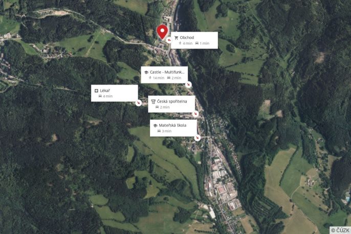 Pronájem, Byt 1+1, Svoboda nad Úpou