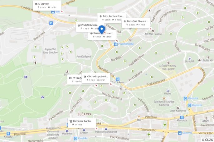 Pronájem, Byt 5+kk, Praha