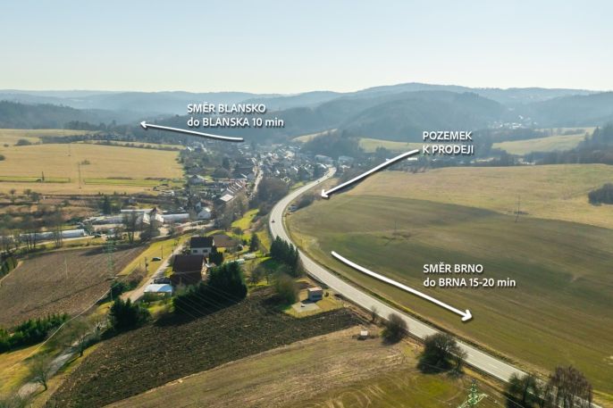 Prodej, Komerční pozemky, Šebrov-Kateřina