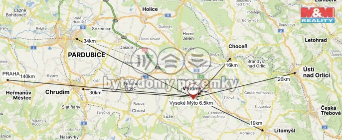 Prodej, Rodinný dům, Vysoké Mýto