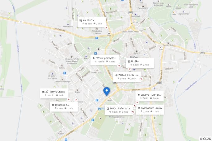 Prodej, Byt 2+1, Uničov