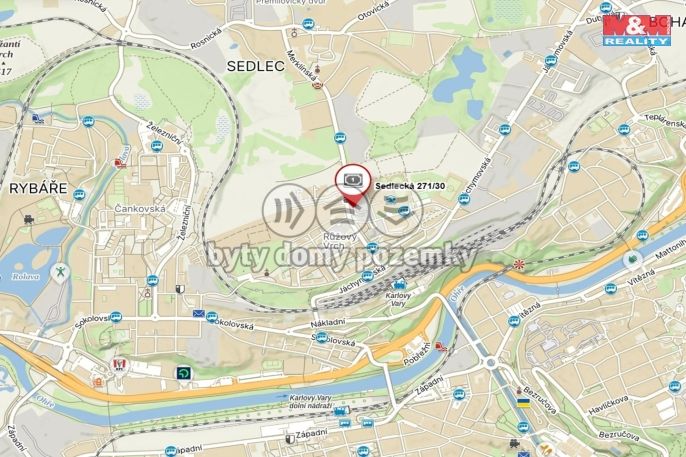 Pronájem, Kancelářský prostor, Karlovy Vary