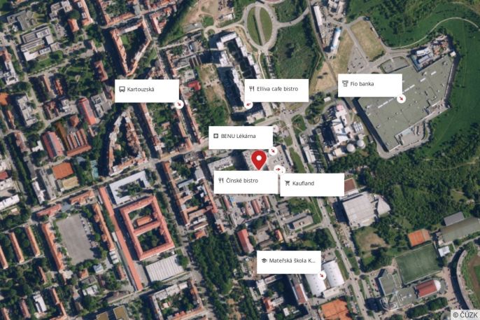 Pronájem, Byt 2+kk, Brno