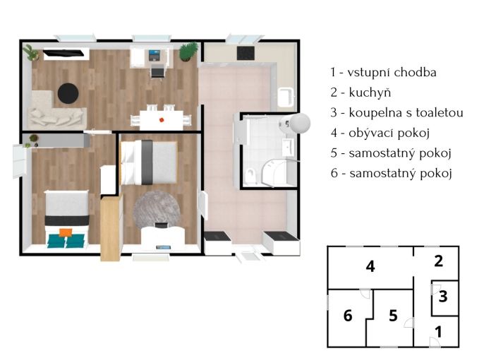 Pronájem, Rodinný dům, Pchery