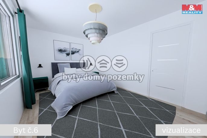 Prodej, Byt 2+kk, Žleby