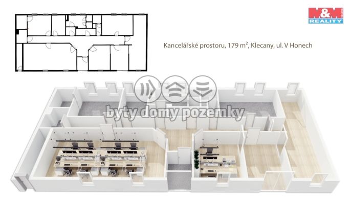 Prodej, Kancelářský prostor, Klecany