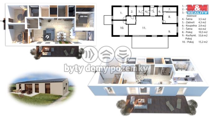 Prodej, Pozemek k bydlení, Řehlovice