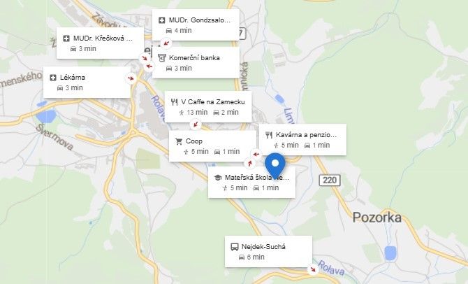 Pronájem, Byt 1+1, Nejdek